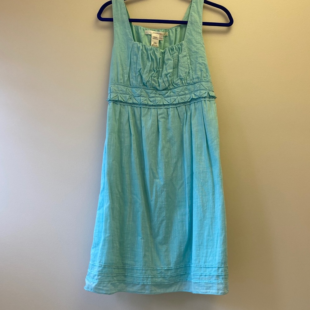 Studio M blue/green Dress- size XL